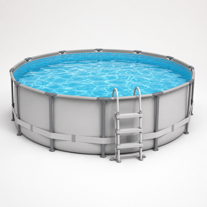 Piscină rotundă Steel Pro Max 457x122 cm